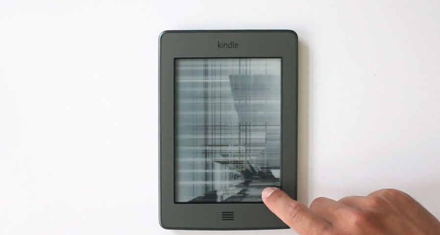 Broken Kindle Screens Make One Perfect Coffee Table Book