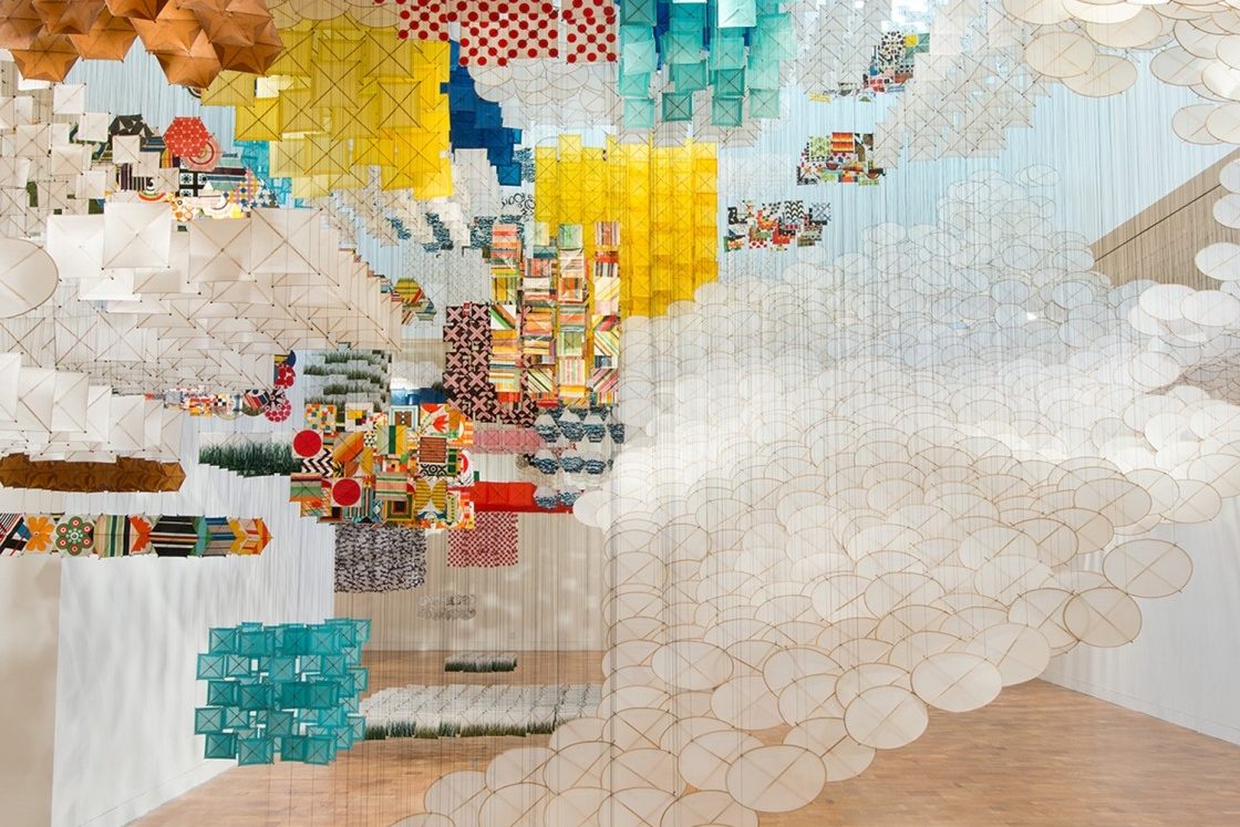 Jacob Hashimoto’s Gas Giant